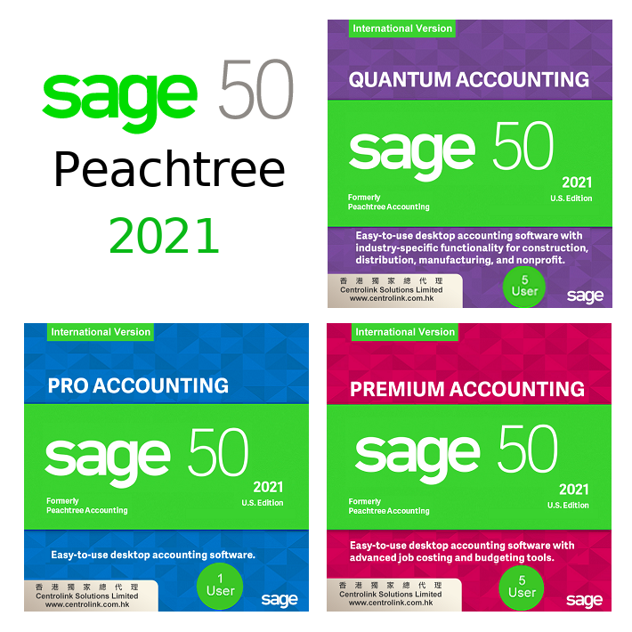 Sage 50 Peachtree 2021